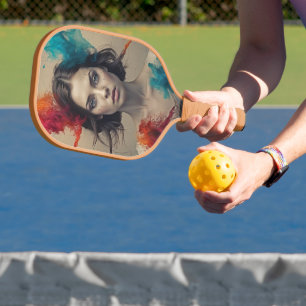 Raquette De Pickleball Art rétro Muse Pickleball Paddle