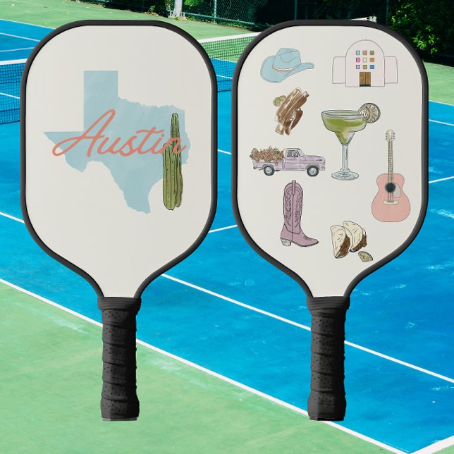 Raquette De Pickleball Austin Texas (Créateur téléchargé)