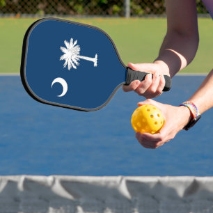 Raquette de Pickleball avec le drapeau de Caroline
