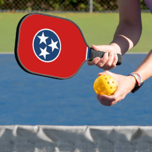 Raquette de Pickleball avec le drapeau du Tennesse