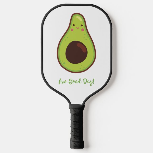 Raquette De Pickleball Avo Good Day Punny Avocado (Recto)