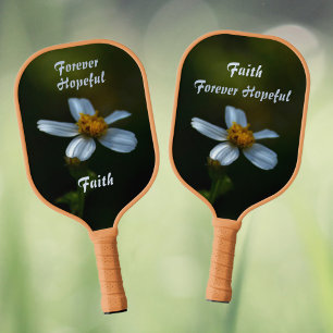 Raquette De Pickleball Baise blanche pour toujours espoir vert foncé fonc