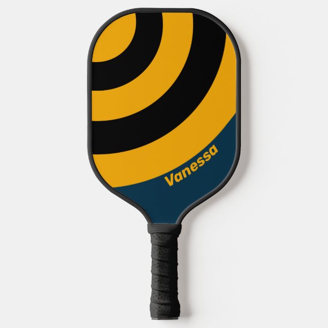 Raquette De Pickleball Bande circulaire circulaire rétroéclairée par la L (Recto)