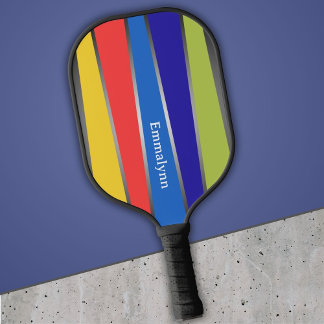 Raquette De Pickleball Bandes rétro Cinq couleurs