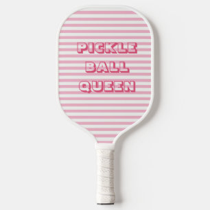 Raquette De Pickleball Bandes roses Pickle Ball Queen