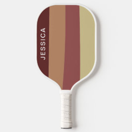 Raquette De Pickleball Bandes rouges modernes minimes