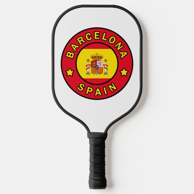 Raquette De Pickleball Barcelone Espagne (Recto)
