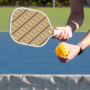 Raquette De Pickleball Batik Parang, motif indonésien, javanais, ethnique
