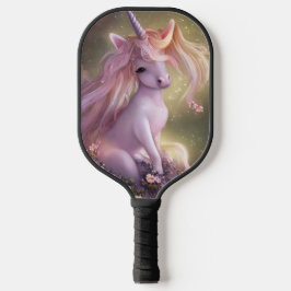 Raquette De Pickleball Bébé rose adorable licorne