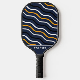 Raquette De Pickleball Belle Bande foncée Wavy Pro Pickleball Paddle