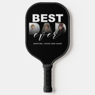 Raquette De Pickleball Best Dad Ever modern minimalist