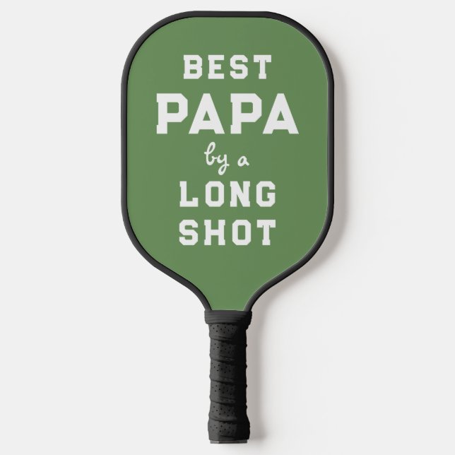 Raquette De Pickleball Best Papa Gift Pickleball Paddle (Recto)