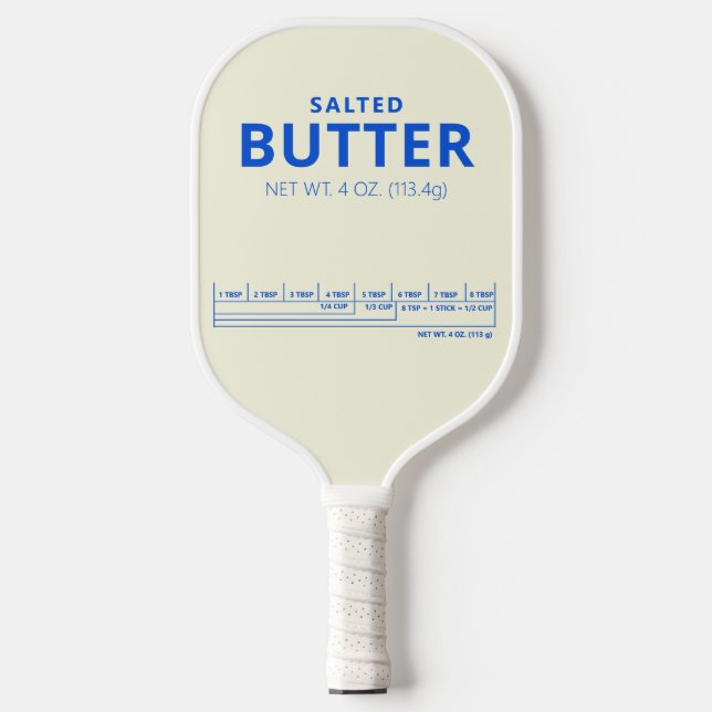 Raquette De Pickleball Beurre drôle (Recto)