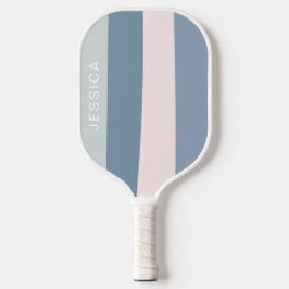 Raquette De Pickleball Bleu bleu rose minimaliste