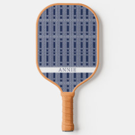 Raquette De Pickleball Bleu Chinoisserie Pagaie Personnalisée Pickleball