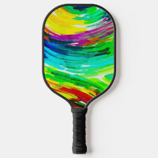 Raquette De Pickleball Bleu Jaune