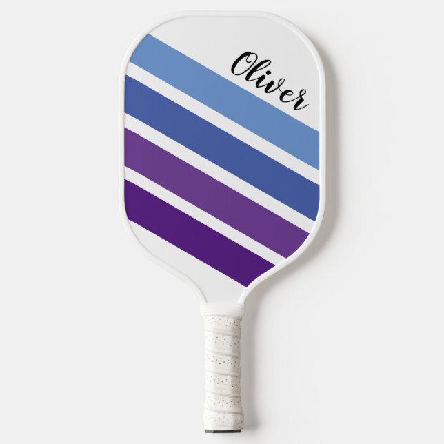 Raquette De Pickleball Bleu pourpre Diagonale (Recto)