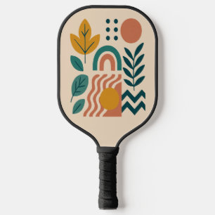 Raquette De Pickleball Boho moderne Abstrait Nature Wall Art