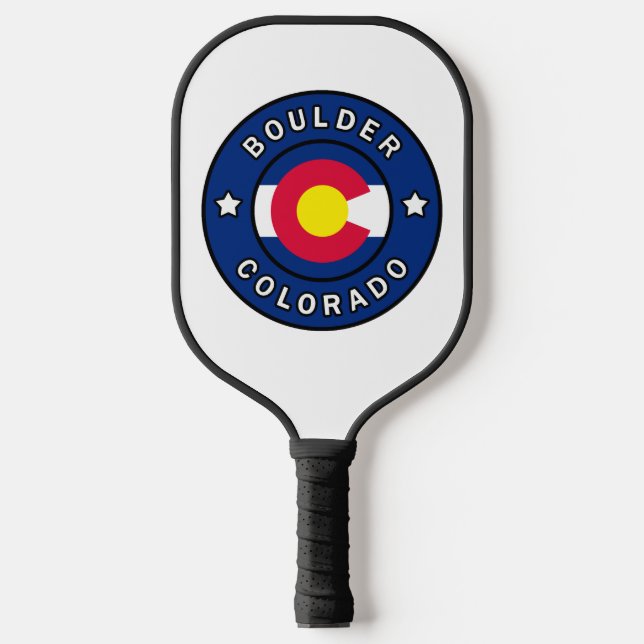 Raquette De Pickleball Boulder Colorado (Recto)