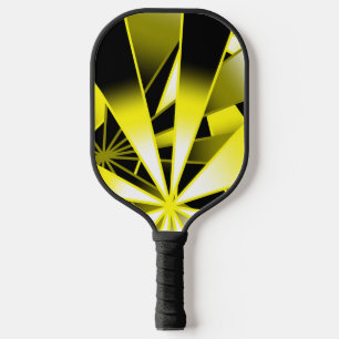 Raquette De Pickleball Bumblebee Gradient Couleur Remplir Perspective Art