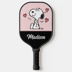 Raquette De Pickleball cacahuètes   Coeurs de snoopy