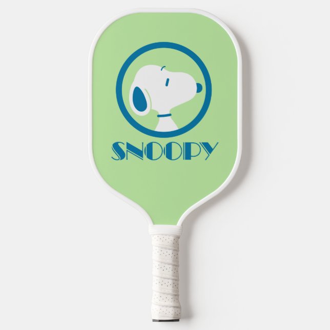 Raquette De Pickleball cacahuètes | Snoopy Blue Deco Dreams (Recto)