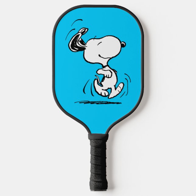 Raquette De Pickleball cacahuètes | Snoopy Happy Dance (Recto)