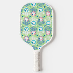 Raquette De Pickleball cacahuètes   Snoopy Mint Green Deco Dreams Motif