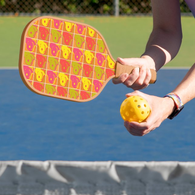 Raquette De Pickleball cacahuètes | Snoopy Pop Art Motif (Insitu)