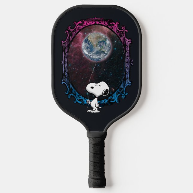 Raquette De Pickleball cacahuètes | Snoopy Spacé Out Balloon (Recto)