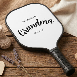 Raquette De Pickleball Cadeau de révélation de grossesse de grand-mère pr