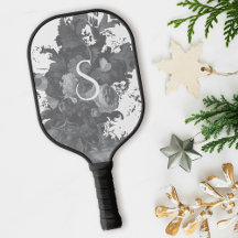 Cadeau floral noir et blanc