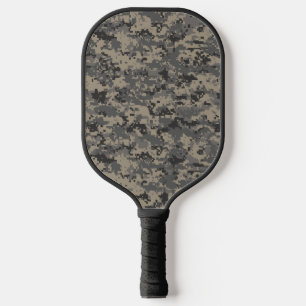 Raquette De Pickleball Camouflage numérique armée pixel photo imprimé