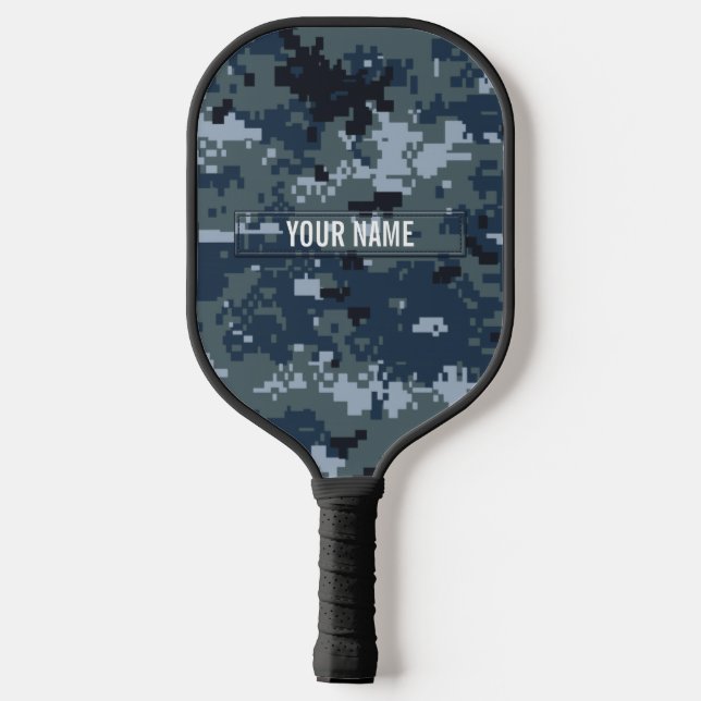 Raquette De Pickleball Camouflage NWU de la Marine personnalisable (Verso)