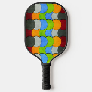 Raquette De Pickleball Cercles empilés-Texté par Shirley Taylor