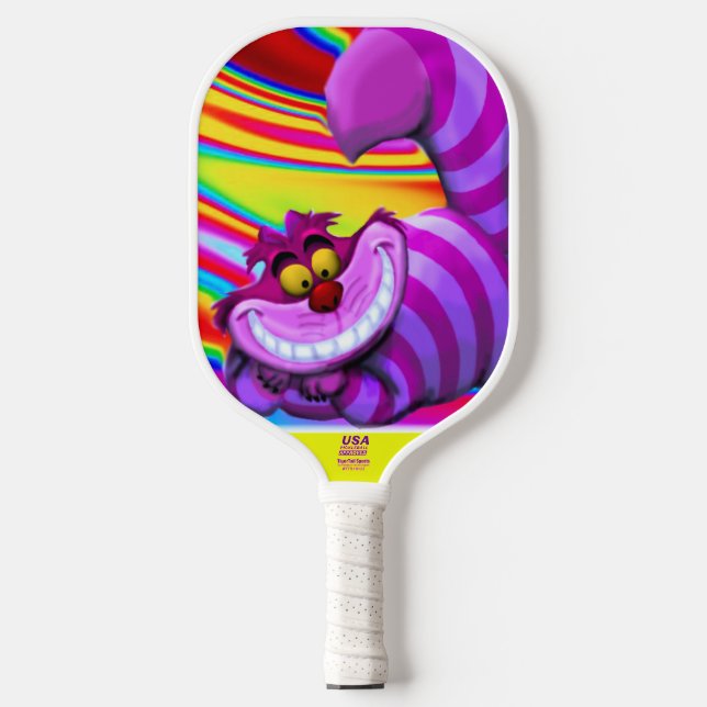 Raquette De Pickleball Chat Cheshire (Recto)