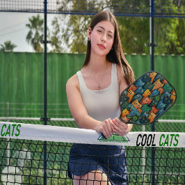 Raquette De Pickleball Chats cool Pickleball coloré Paddle