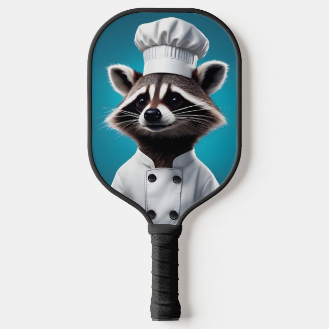 Raquette De Pickleball Chef Raccoon (Recto)