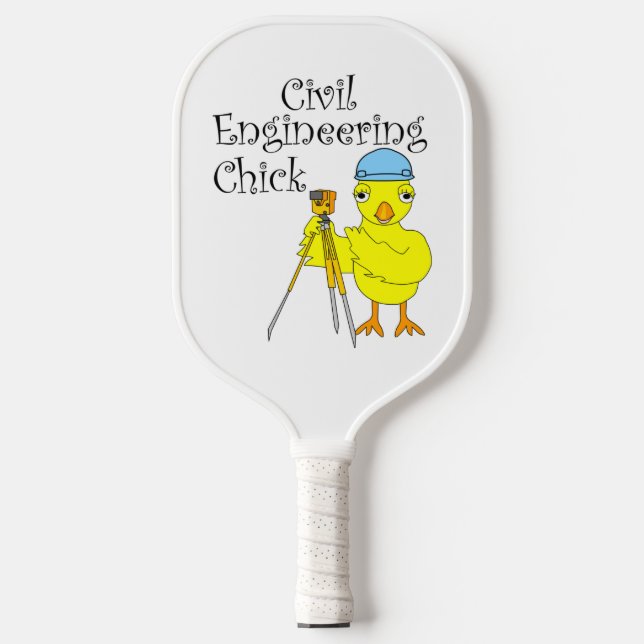 Raquette De Pickleball Chick en génie civil (Recto)