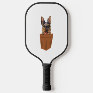 Raquette De Pickleball Chien dans Pocket Funny Chien pour Amoureux de les