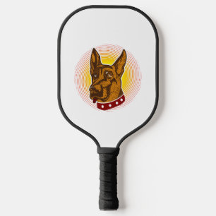 Raquette De Pickleball Chien de garde Berger belge Malinois