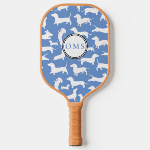 Raquette De Pickleball Chien Wiener Personnalisé, Chien de Saucisse