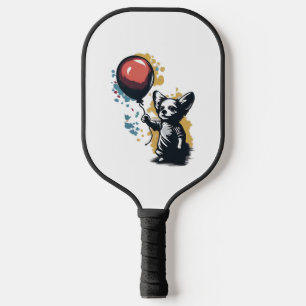 Raquette De Pickleball Chihuahua Balloon mignon Chiwawa Funny