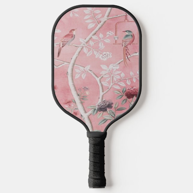 Raquette De Pickleball Chinoiserie rose (Recto)