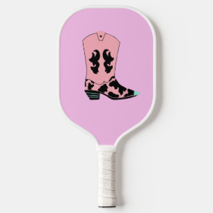 Raquette De Pickleball Chowgirl moderne Western Boots fermier Ranch Cowbo
