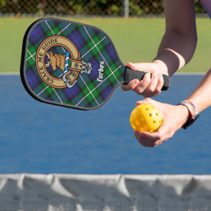 Raquette De Pickleball Cimier du clan Forbes sur tartan