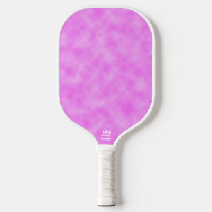 Raquette De Pickleball Clair rose violet violet Motif nuageux