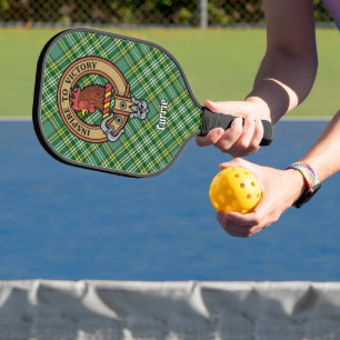 Raquette De Pickleball Clan Currie crête de coq sur tartan