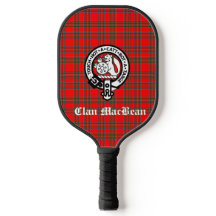 Clan MacBean Crest Badge & Tartan Personnalisé