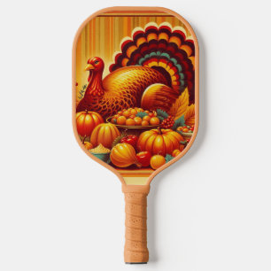 Raquette De Pickleball classique/vintage Thanksgiving Turquie